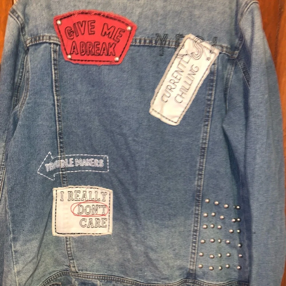 patchwork jean jackets - Picture 4 of 4